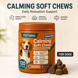 Premium Dog Calming Soft Chews Supplement