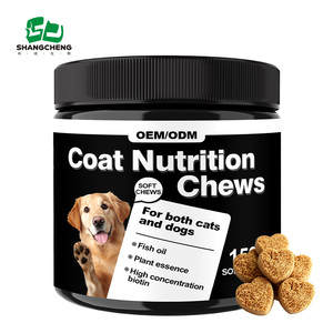 Natural Skin Coat Dog Supplements Soft Chews