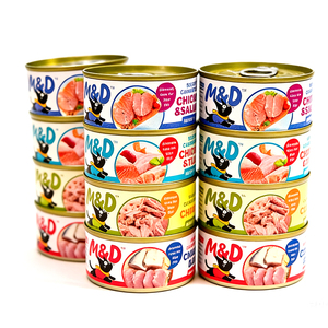 Pet Products OEM Wholesale Premium Tuna Canned Food Cat Wet Food