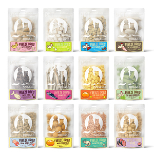 High-Protein Multi-Flavor Freeze-Dried Treats
