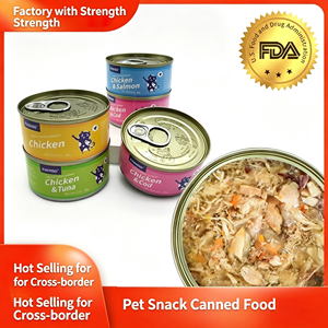High Protein Wet Cat Food Canned in Bag