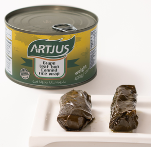 Canned Brine Stuffed Grape Leaves Rice 400g
