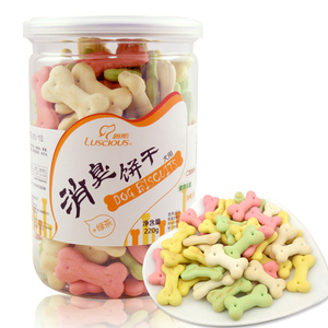 Crunchy Four Colors Biscuit Dog Treats